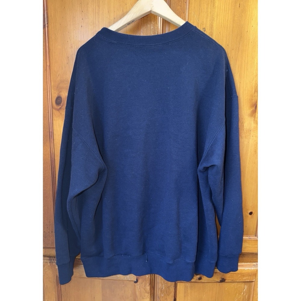 Vintage UCLA Sweatshirt Pullover Crable Sportswear Unisex XXL 2XL Blue Active - Picture 6 of 7